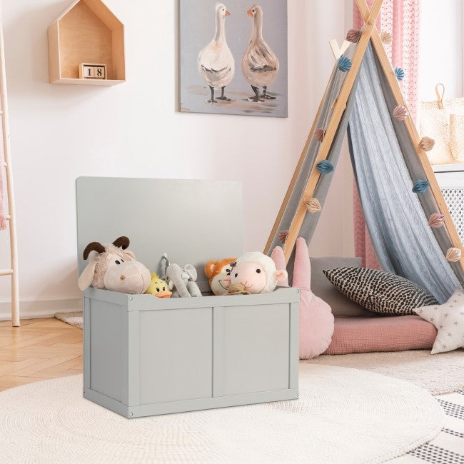 Toy Chest Kids Wooden Storage Bench