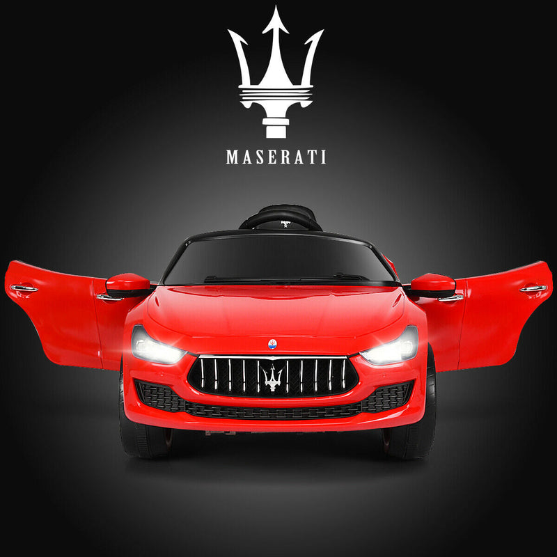 12V Remote Control Maserati Licensed Kids Ride on Car