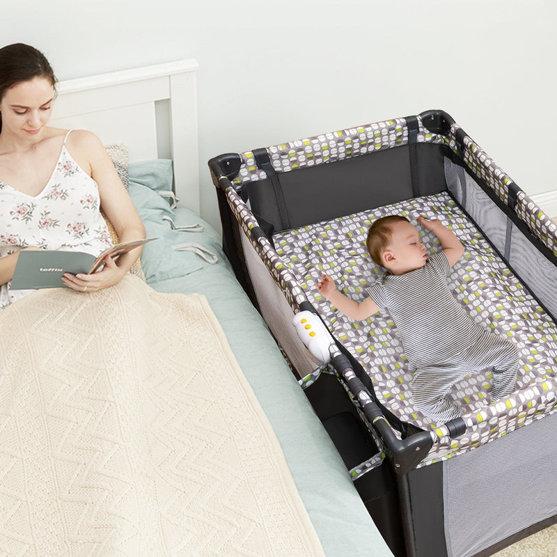 Portable Baby Playard with Changing Station and Net