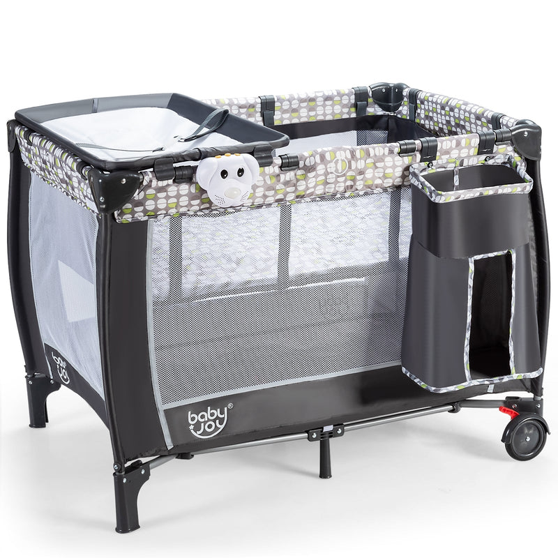 Portable Baby Playard with Changing Station and Net