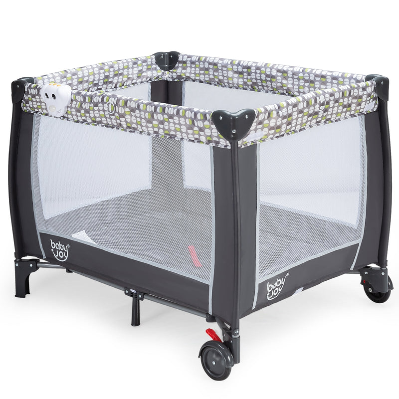 Portable Baby Playard with Changing Station and Net