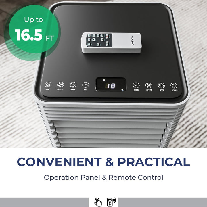 10000 BTU Air Cooler with Fan and Dehumidifier Mode