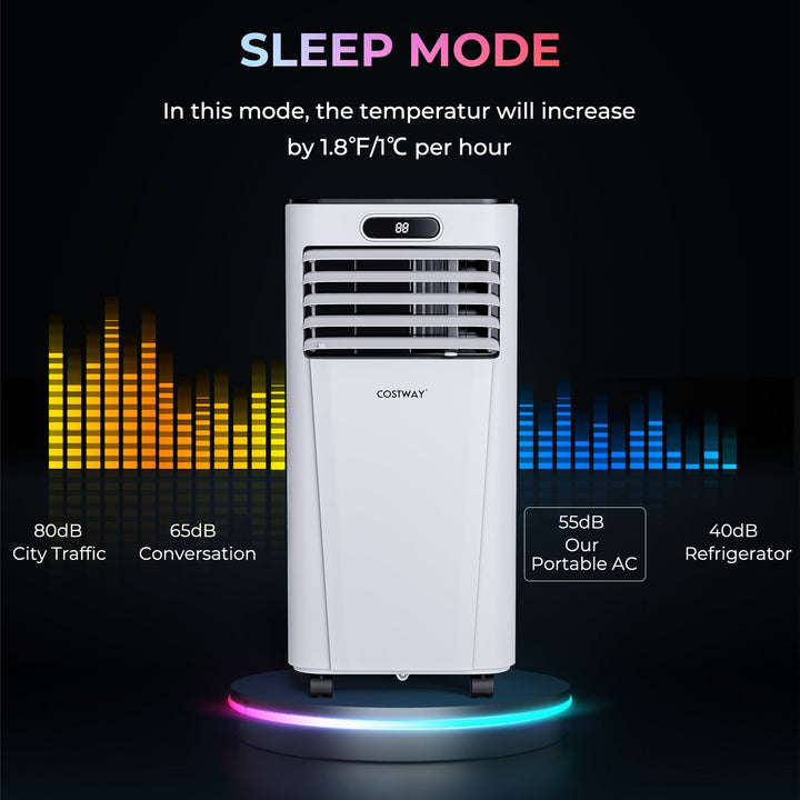 10000 BTU Portable Air Conditioner with Remote Control
