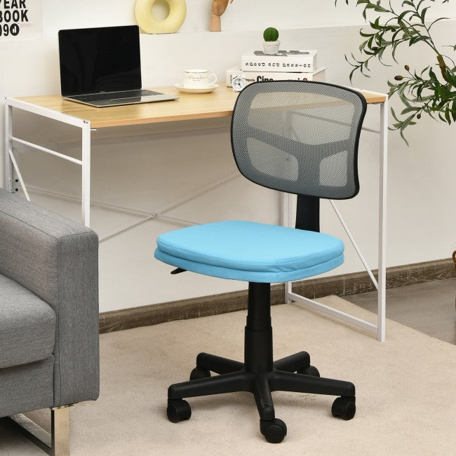 Chairliving - Height Adjustment and Breathable Mesh Armless Office Chair For Wide Application