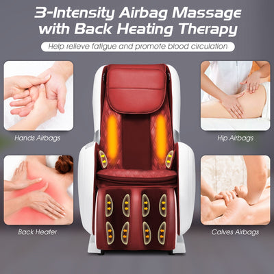 Full Body Zero Gravity Massage Chair Recliner with SL Track Heat