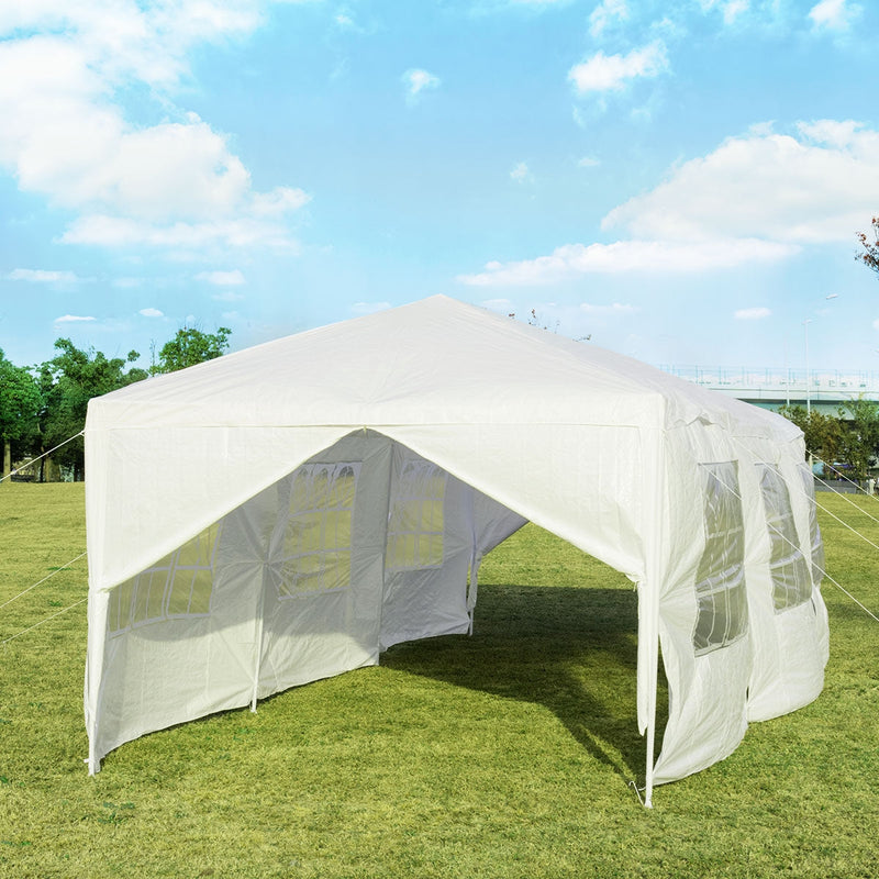 10 x 30 Feet Outdoor Canopy Tent with Side Walls