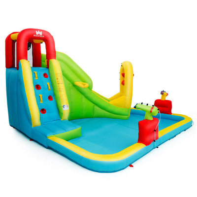 Outdoor Inflatable Water Bounce House with 480W Blower