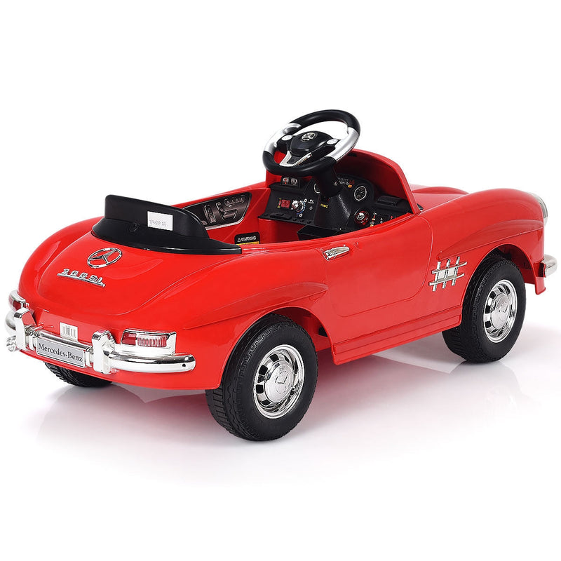 6V Licensed Mercedes Benz Battery Powered Kids Ride On Car with Parent Remote Control