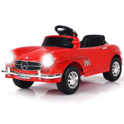 6V Licensed Mercedes Benz Battery Powered Kids Ride On Car with Parent Remote Control