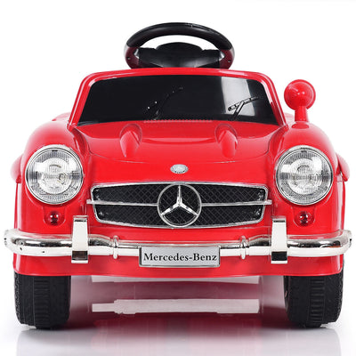 6V Licensed Mercedes Benz Battery Powered Kids Ride On Car with Parent Remote Control