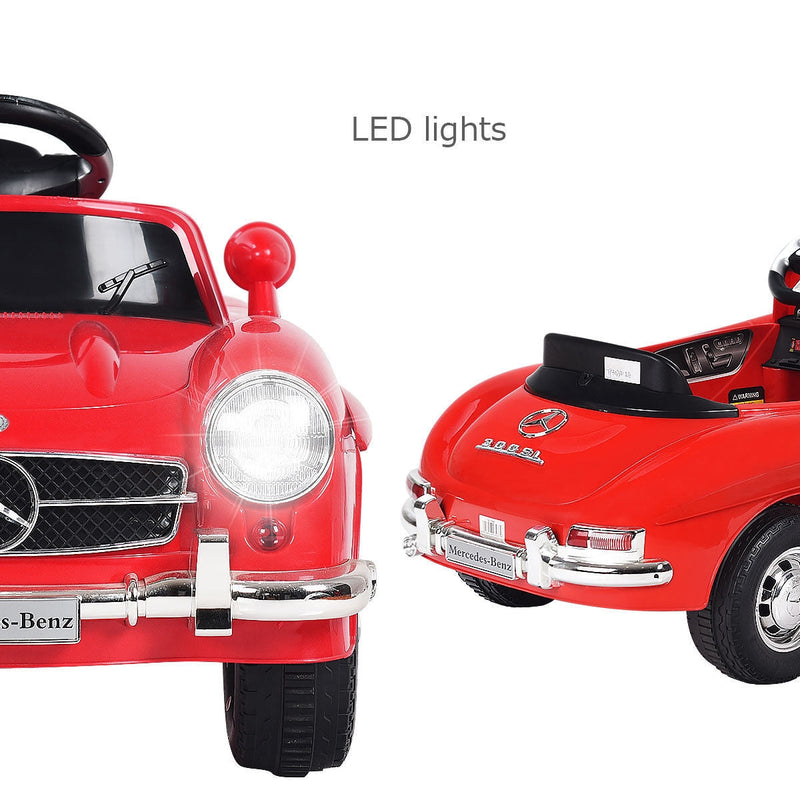 6V Licensed Mercedes Benz Battery Powered Kids Ride On Car with Parent Remote Control