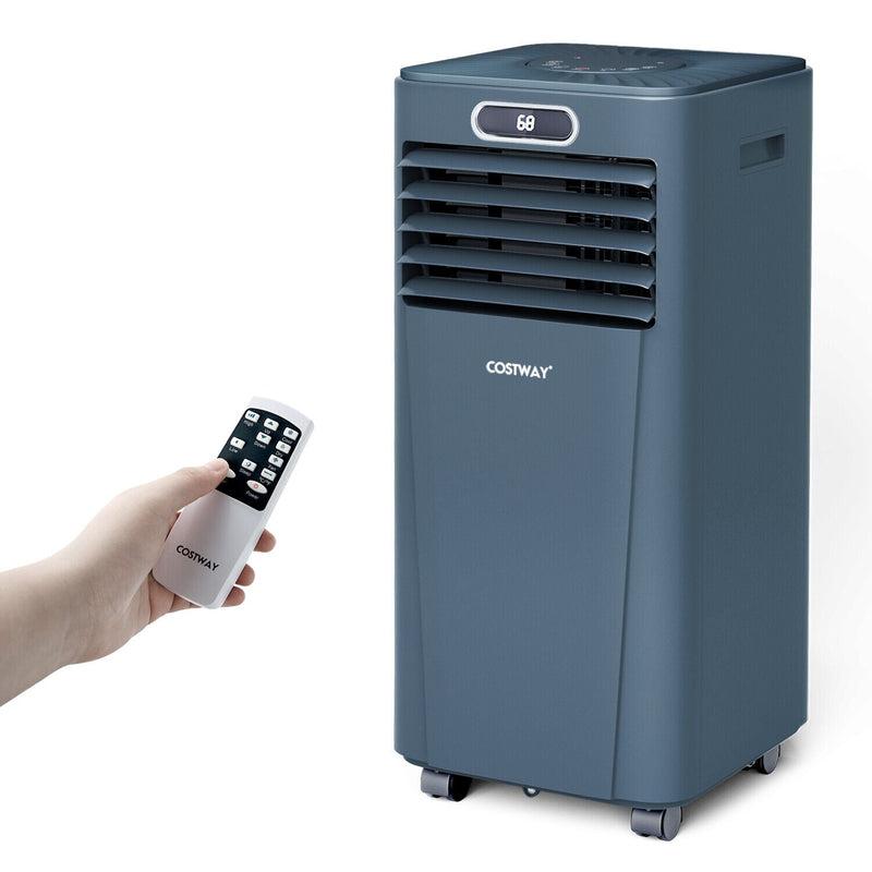 8000BTU 3-in-1 Portable Air Conditioner with Remote Control