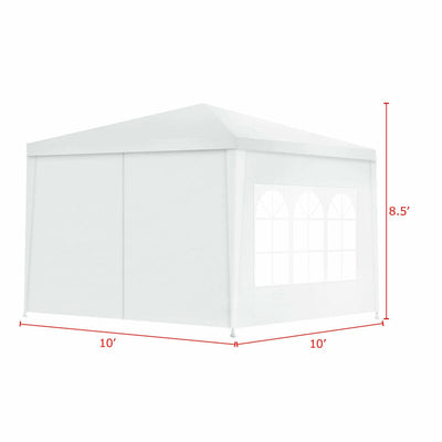 10 x 10 Feet Outdoor Side Walls Canopy Tent