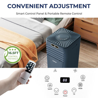 10000 BTU Portable Air Conditioner with Remote Control