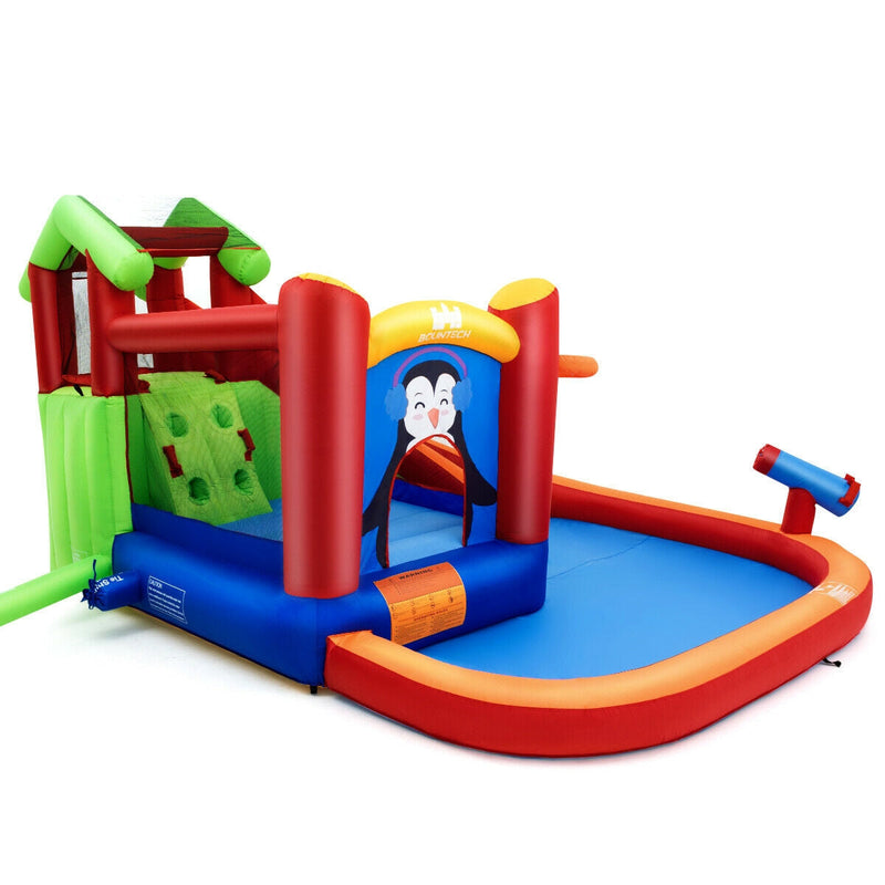 Inflatable Slide Bouncer and Water Park Bounce House Without Blower