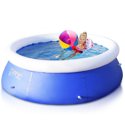 8'x30" Kid Inflatable Swimming Pool