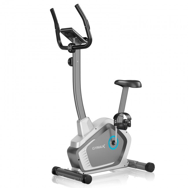 8 Level adjustable Resistance Stationary Exercise Bike Magnetic Cycling Bike with Pulse Sensor & LCD Display