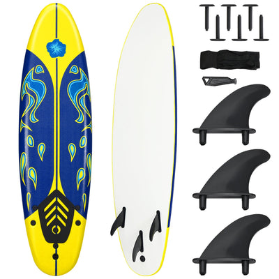 6 Feet Surf Foamie Boards Surfing Beach Surfboard